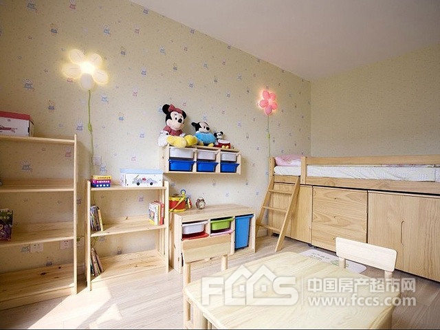 合理布置家具,讓兒童房不再擁擠