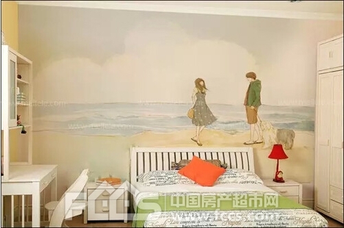 兒童房手繪墻畫(huà)很贊哦 打造卡通夢(mèng)幻的童話世界