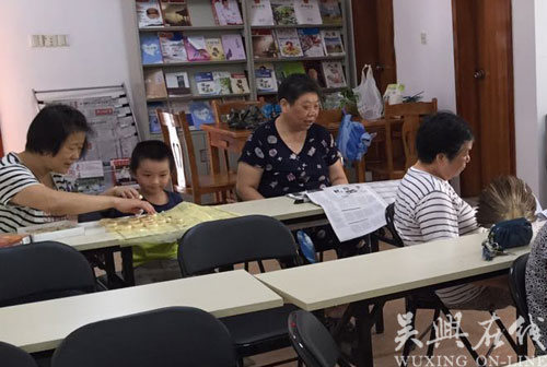 飛英：居家養老活動室，夏日居民好去處