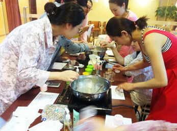 臺美家月子中心手工DIY課堂