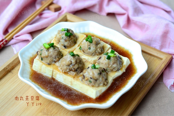 【廚藝課堂】：肉丸蒸豆腐