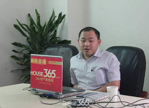 開來櫥柜合肥分公司總經理石軍做客365裝修寶 開來櫥柜合肥分公司總經理石軍做客365裝修寶