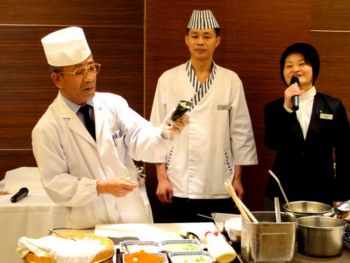 馬哥孛羅東方大酒店舉辦日本料理烹飪課(圖)