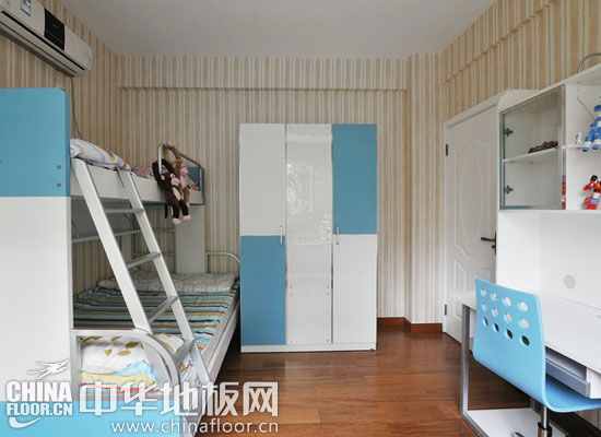 兒童房木地板圖片