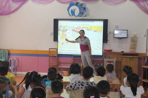 寶雞幼兒園:001.jpg 寶雞幼兒園培養幼兒安全防護意識(組圖)