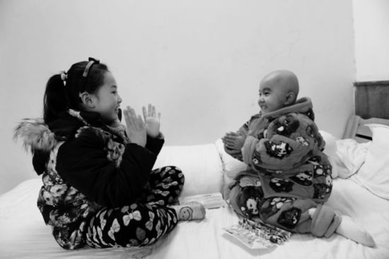 妹妹走出病房姐姐重返課堂