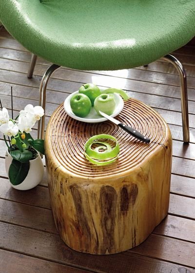 木樁家具 居家生活營造純粹自然感