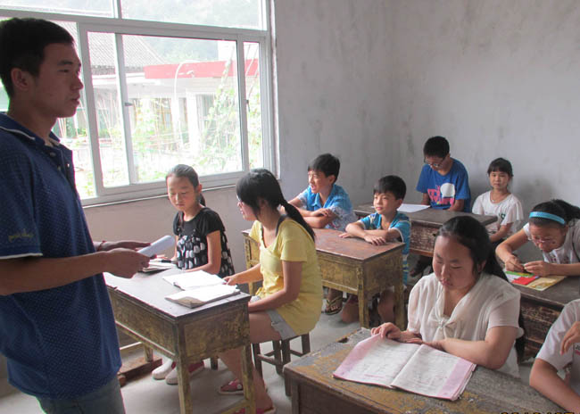 叫河鎮“兒童快樂家園”讓留守兒童快樂度暑假