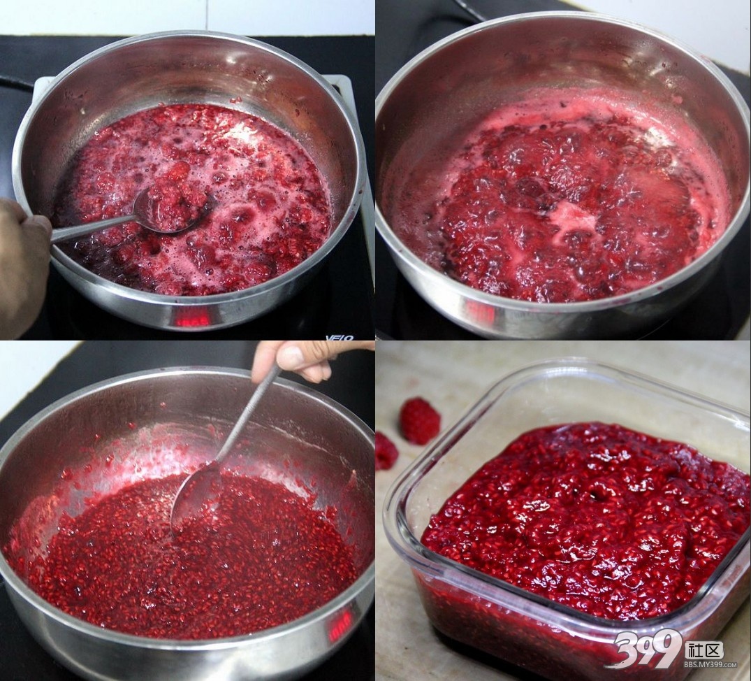 [烹飪課堂] 在家輕松自制樹莓果醬
