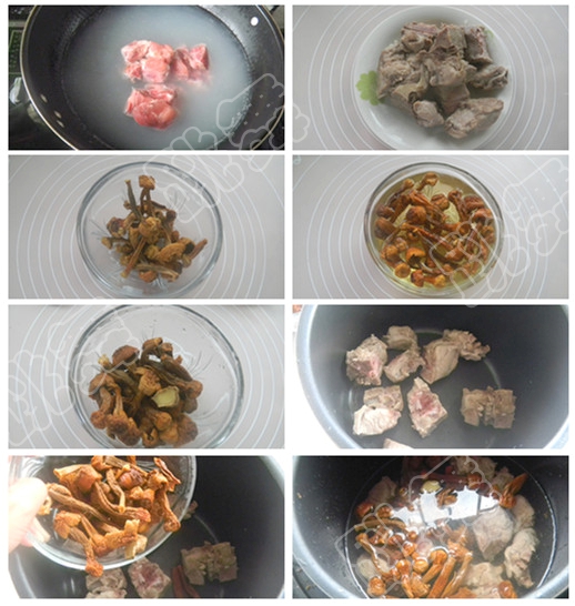 【廚藝課堂】姬松茸燉排骨