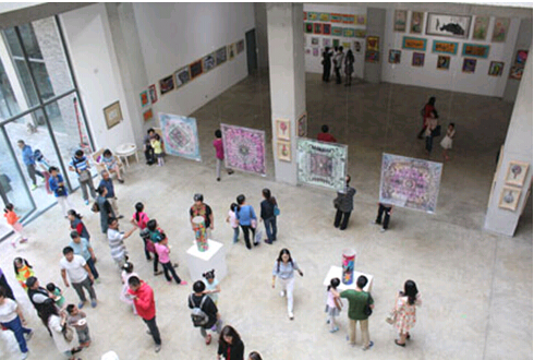 北京快樂娃娃兒童美術作品展開幕