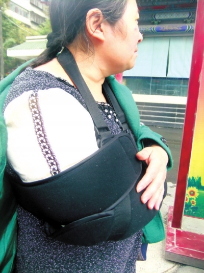 蘭州:家政打工者摔折胳膊公司老板想千元了之