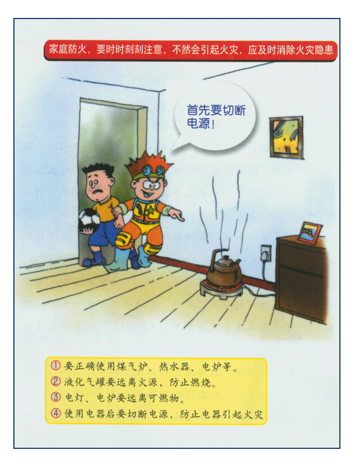 防火漫畫:居家防火