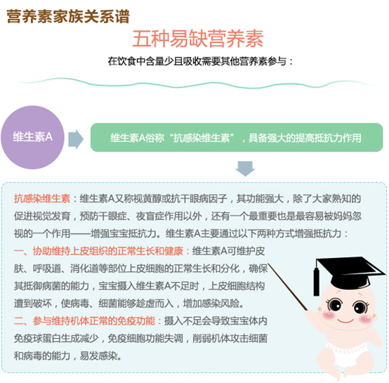 伊可新媽媽課堂:解析增強寶寶“抵抗力”的各類營養素