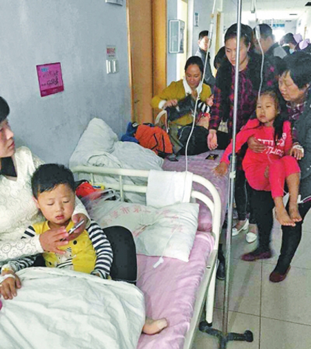 河南鶴壁兒童食物中毒 90名孩子上吐下瀉來自同