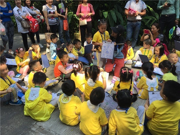 南山佳嘉豪苑幼兒園到仙湖植物園體驗自然科普課堂