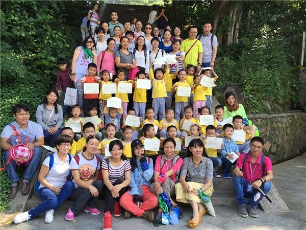 南山佳嘉豪苑幼兒園到仙湖植物園體驗自然科普課堂